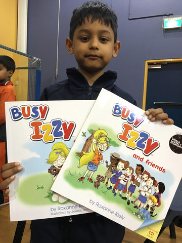 Amity College student who loves Busy Izzy stories