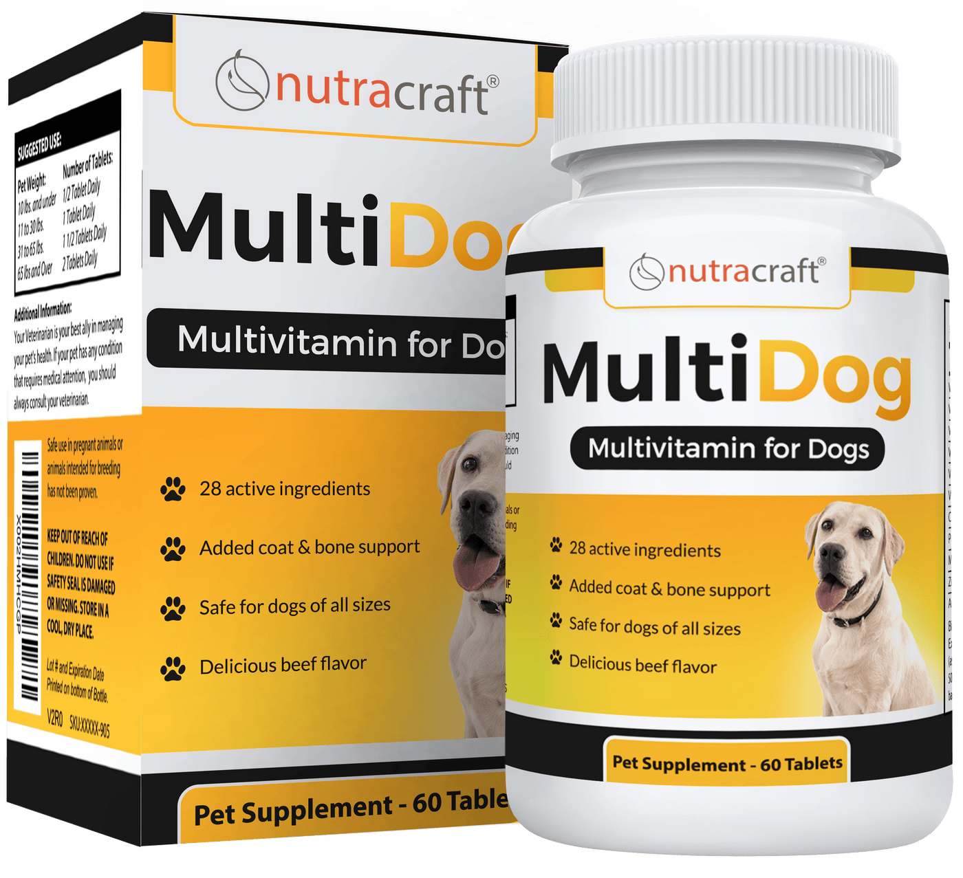 MultiDog Multivitamin for Dogs Nutracraft