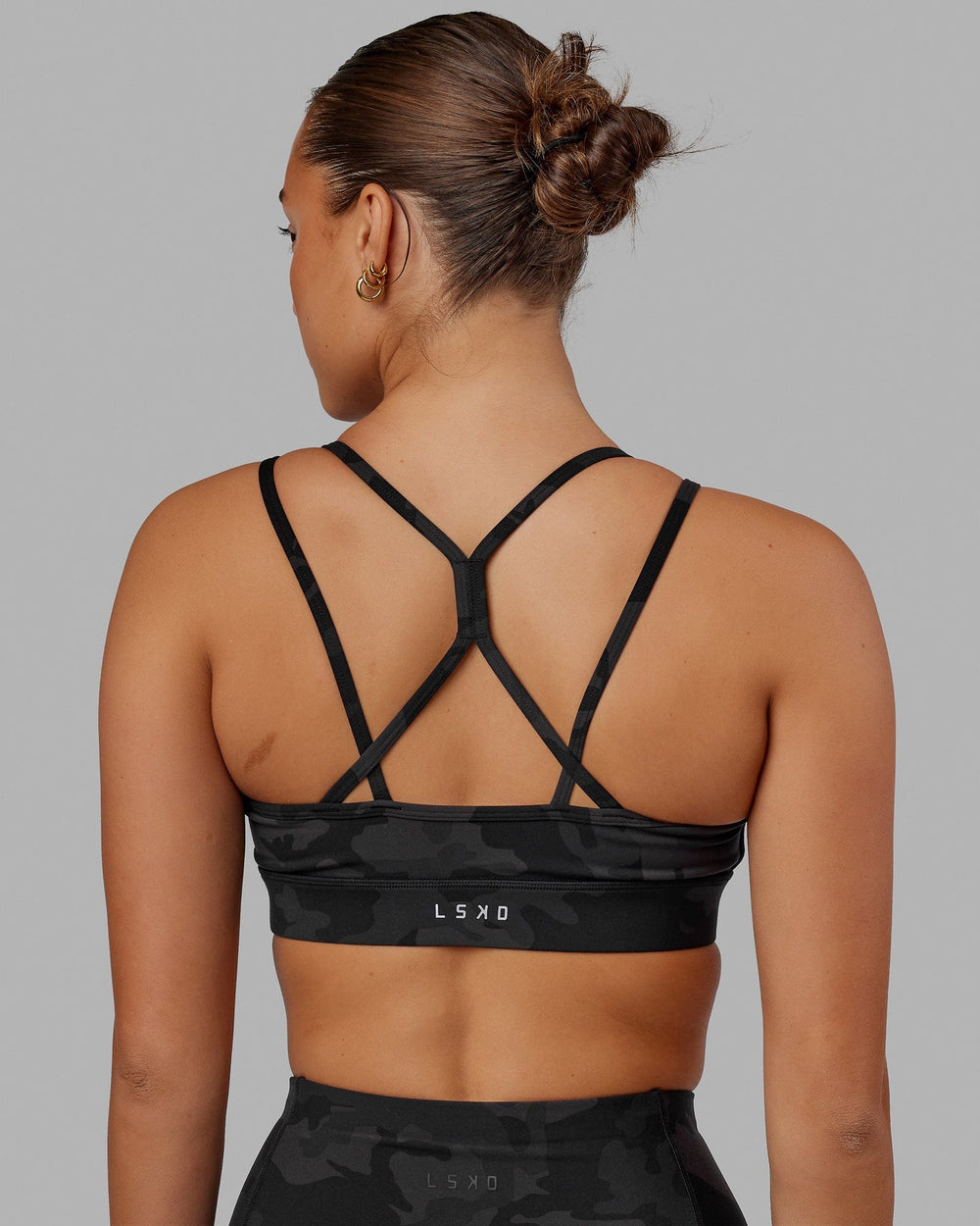 Bridge Sports Bra - Black-White