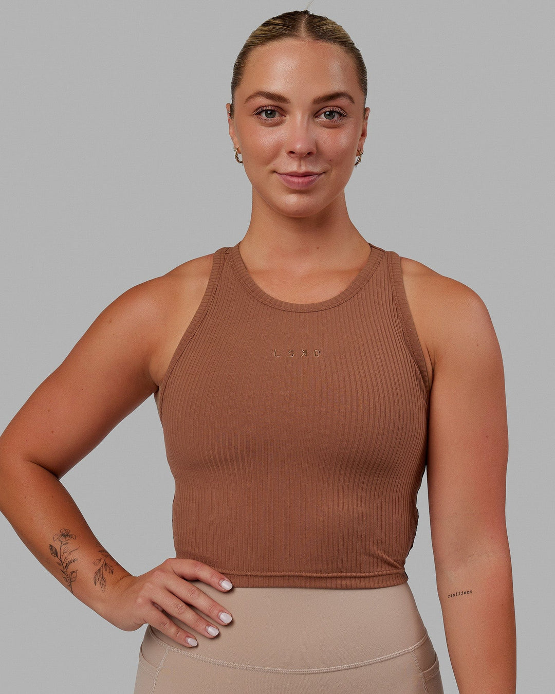 Nimble Sports Bra - Brick