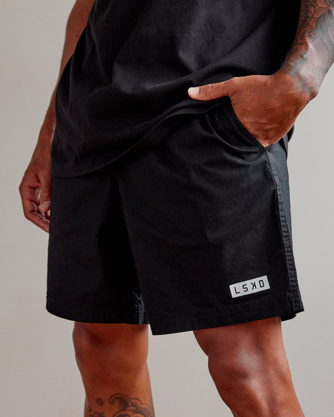 Pace 5 Lined Performance Shorts - Black-Reflective