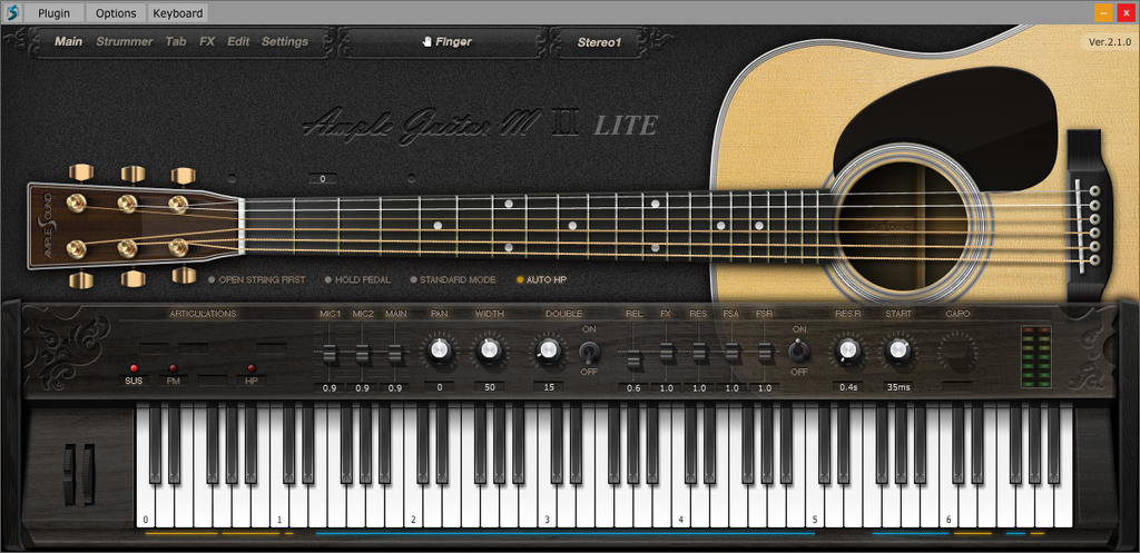 Guitar M Lite by Ample Sound