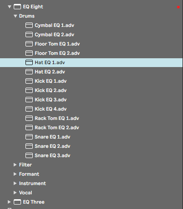 Choose your equalizer