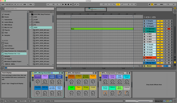 Ableton Live Custom Default Template