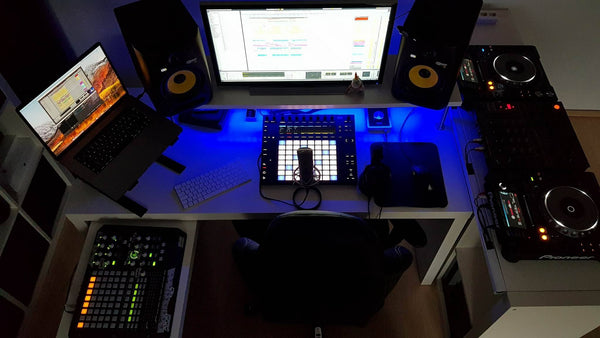 Home Studio Setup Ableton Techno Producer