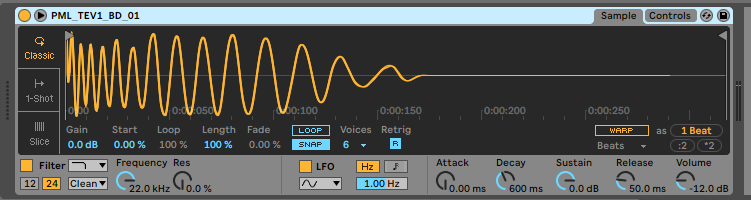 Ableton Live samples