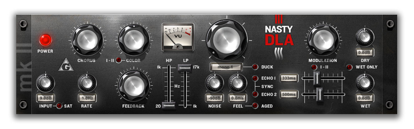 NastyDLA best free delay plugin