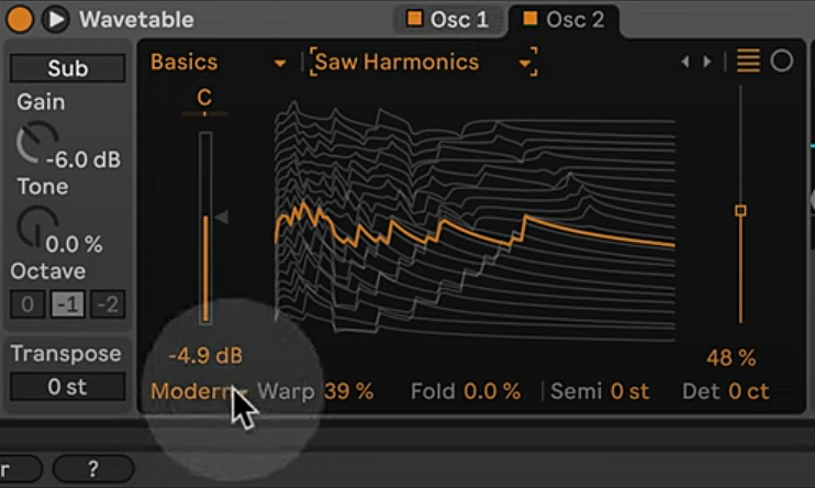 wavetable ableton