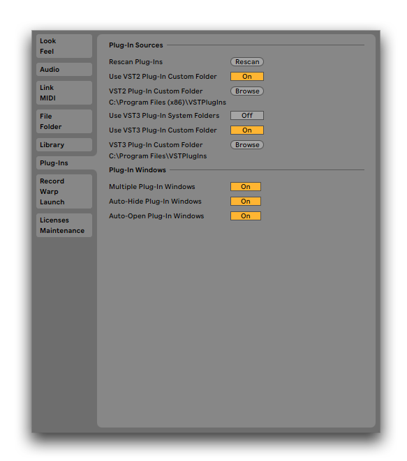 how to use vst plugins in ableton 9 live lite windows