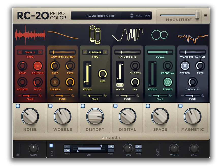 RC-20 Retro Color best saturation VST