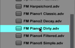 operator piano preset