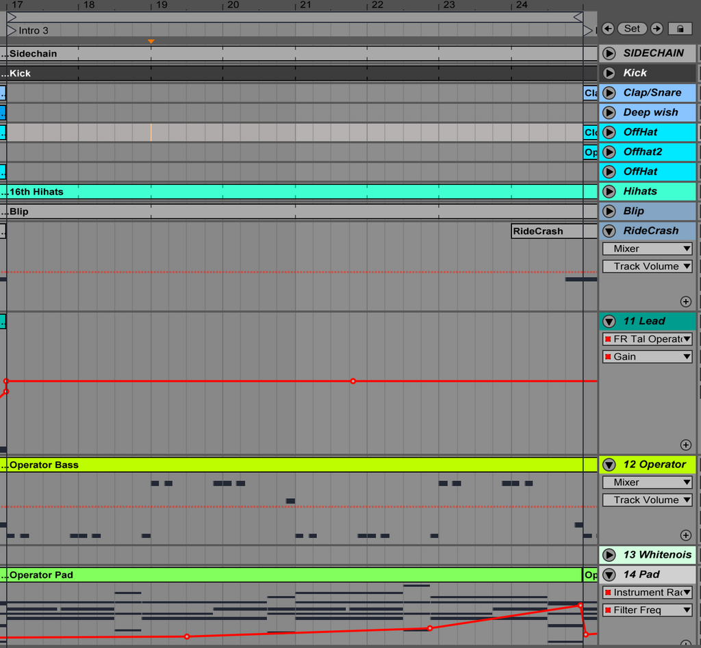 Arrangement view intro 3