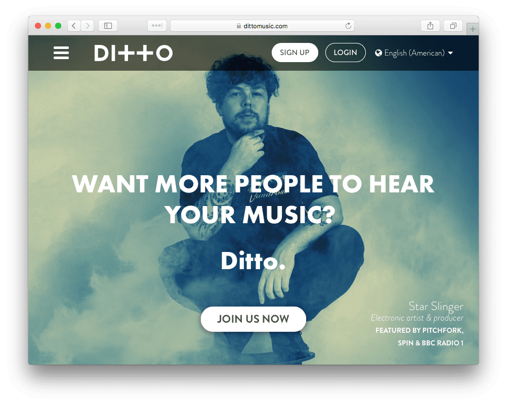 How to Upload A Song To Ditto Distribution 