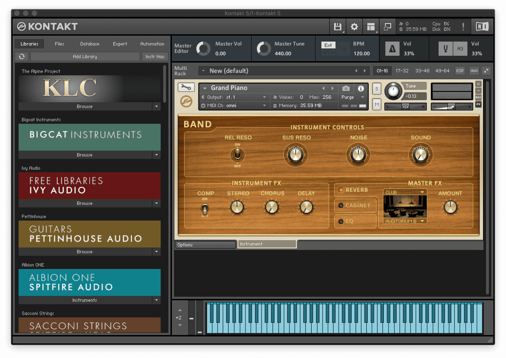 kontakt factory library synth