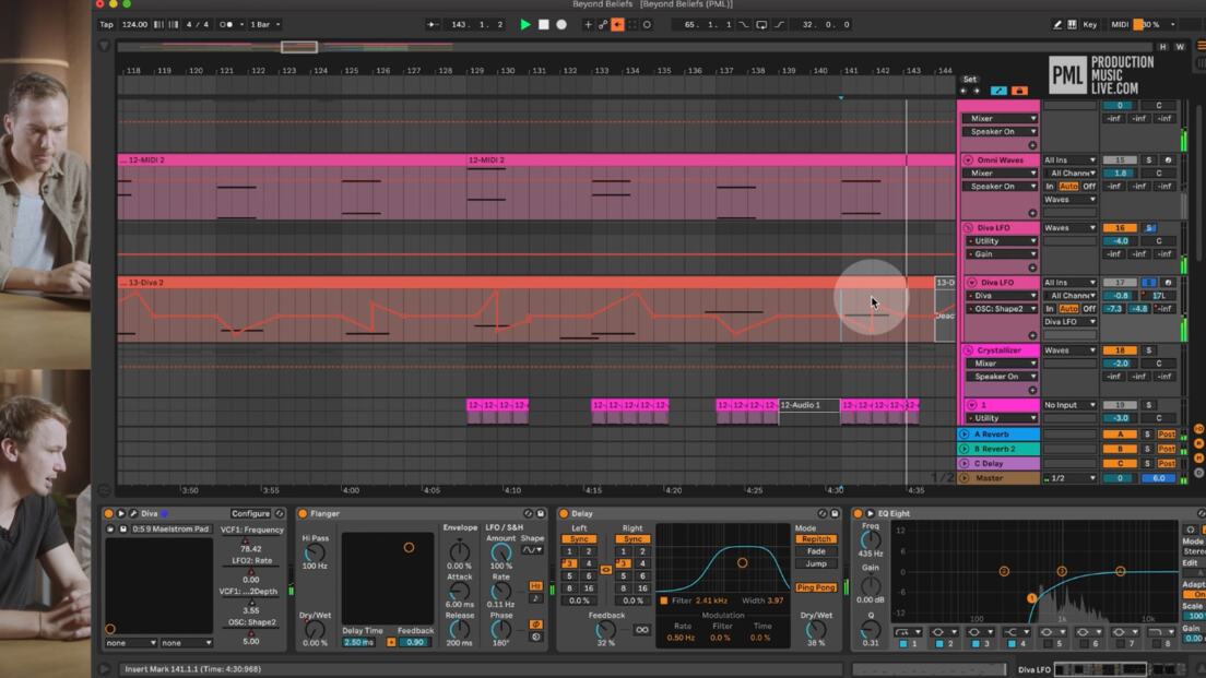 To keep elements interesting and evolving with sound design, it's crucial to add the right FX and automations.