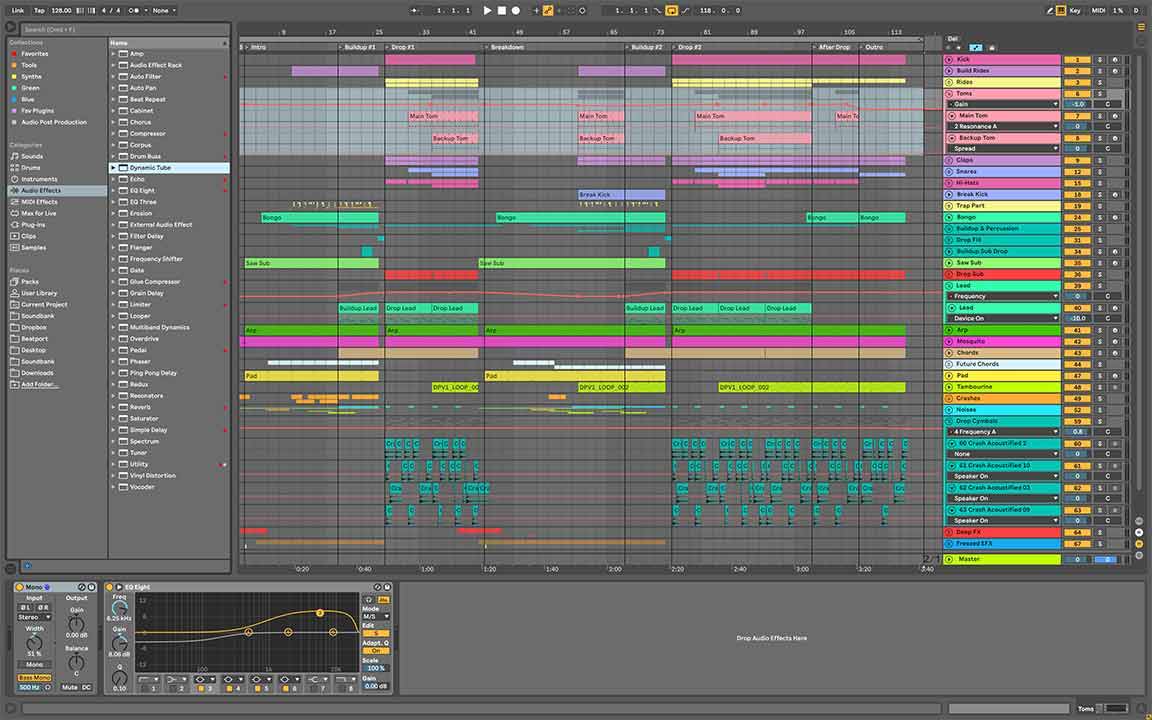 Moments Ableton Template Overview
