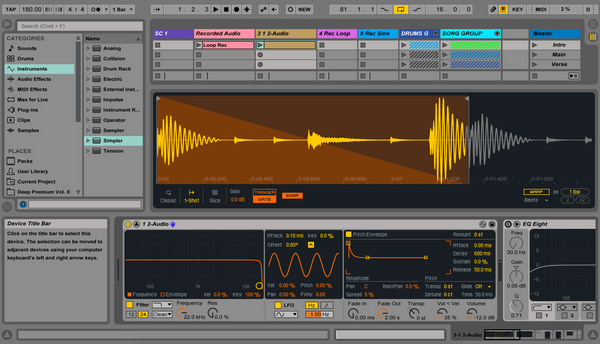 Ableton Live 9.5 Simpler Update