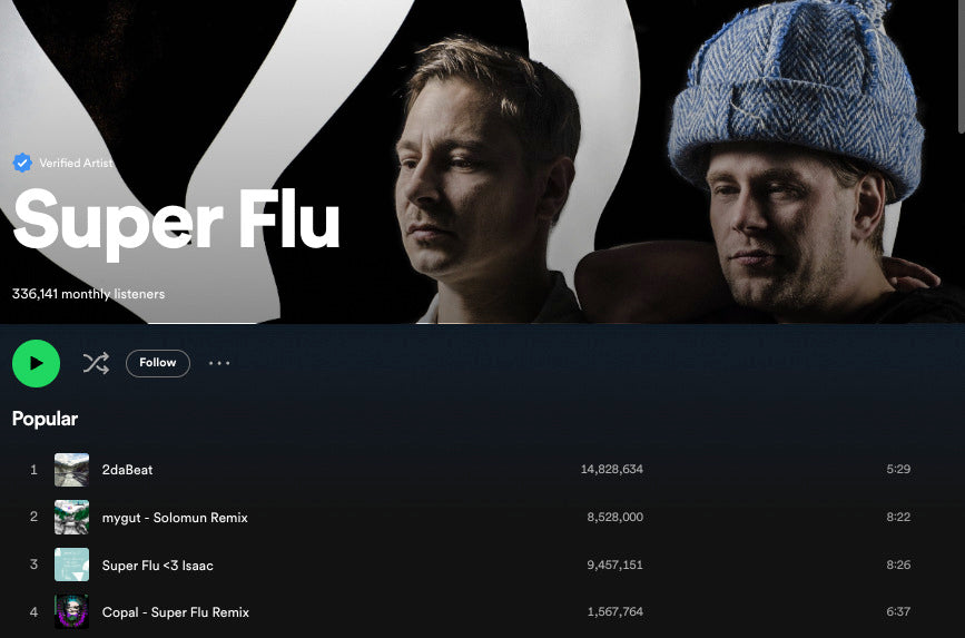 Super Flu Spotify Pic