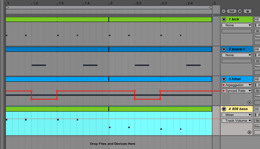 ableton arrangement view