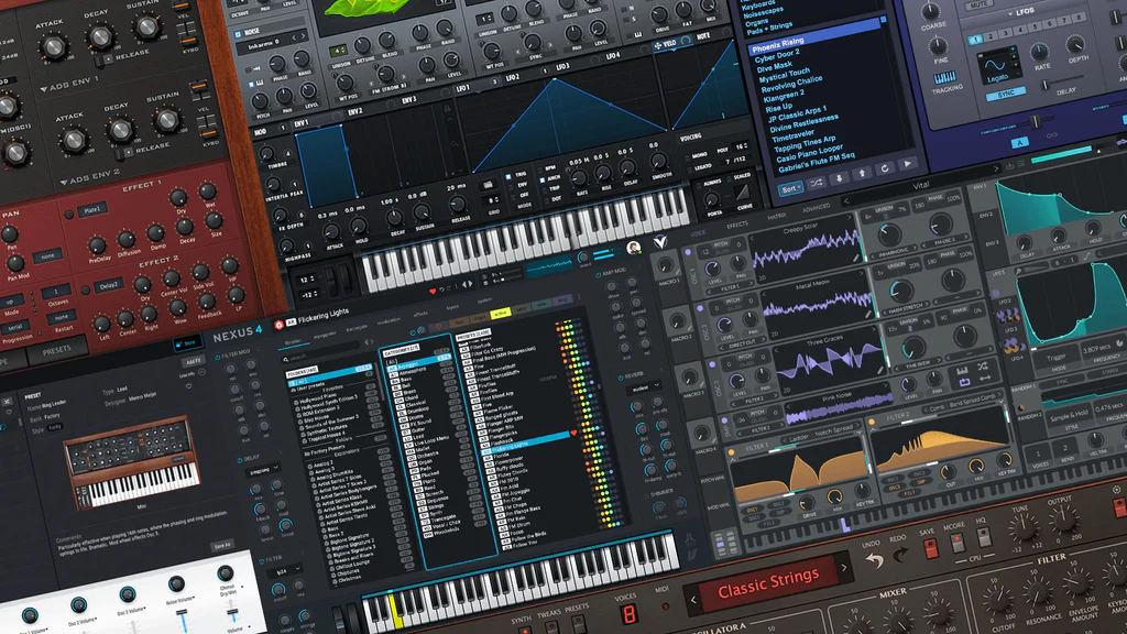 Top 30 Synthesizer VST Plugins in 2024