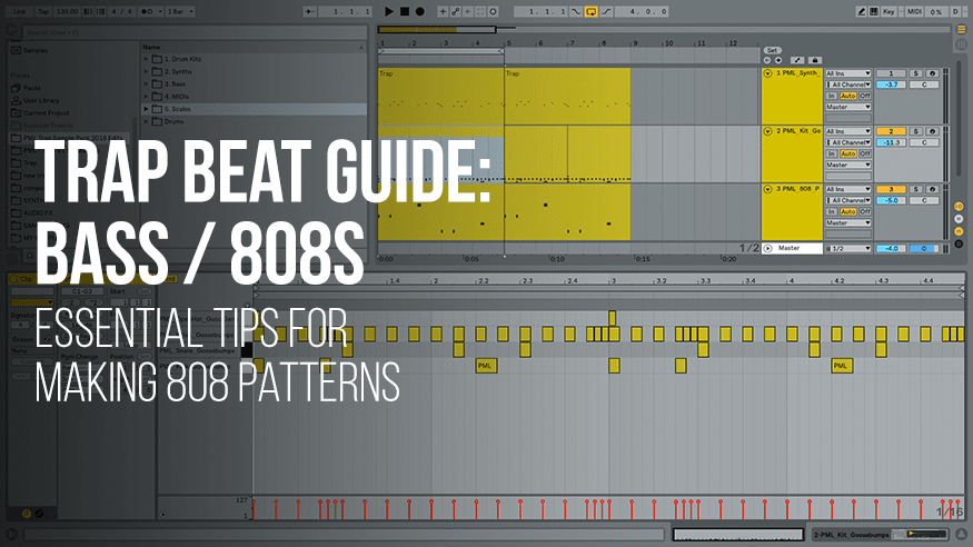 Trap Beat Guide: Bass - Essential tips for making 808 patterns