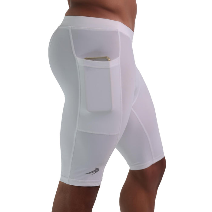 CompressionZ Compression Shorts Men with Pockets Polyester Sport