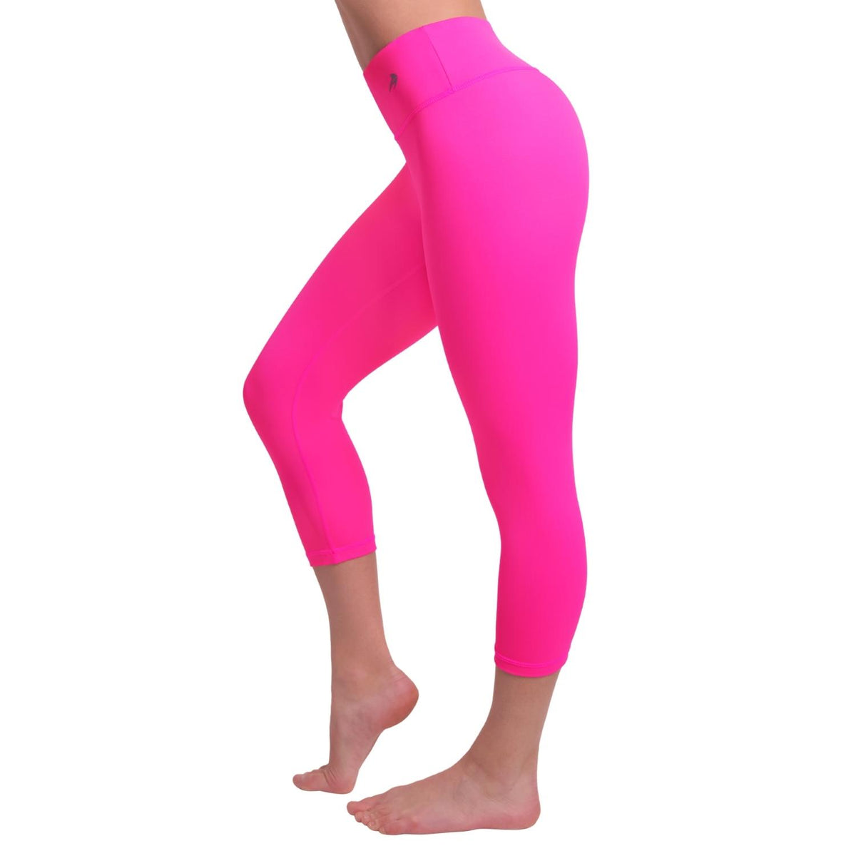 Women's Compression Capris - Pink