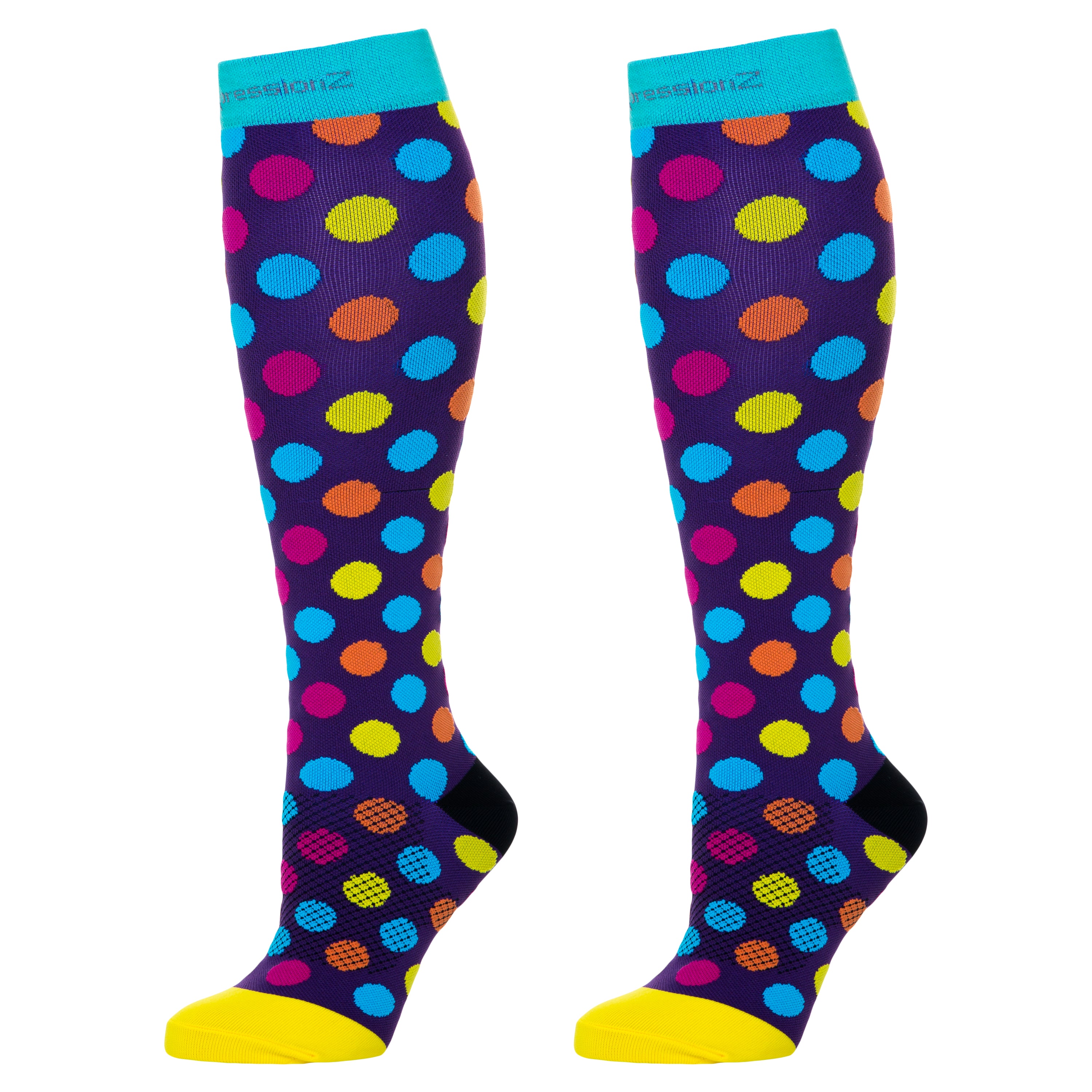 Compression Socks (Fun Patterns 20-30mmHg) - Urban Dots – CompressionZ