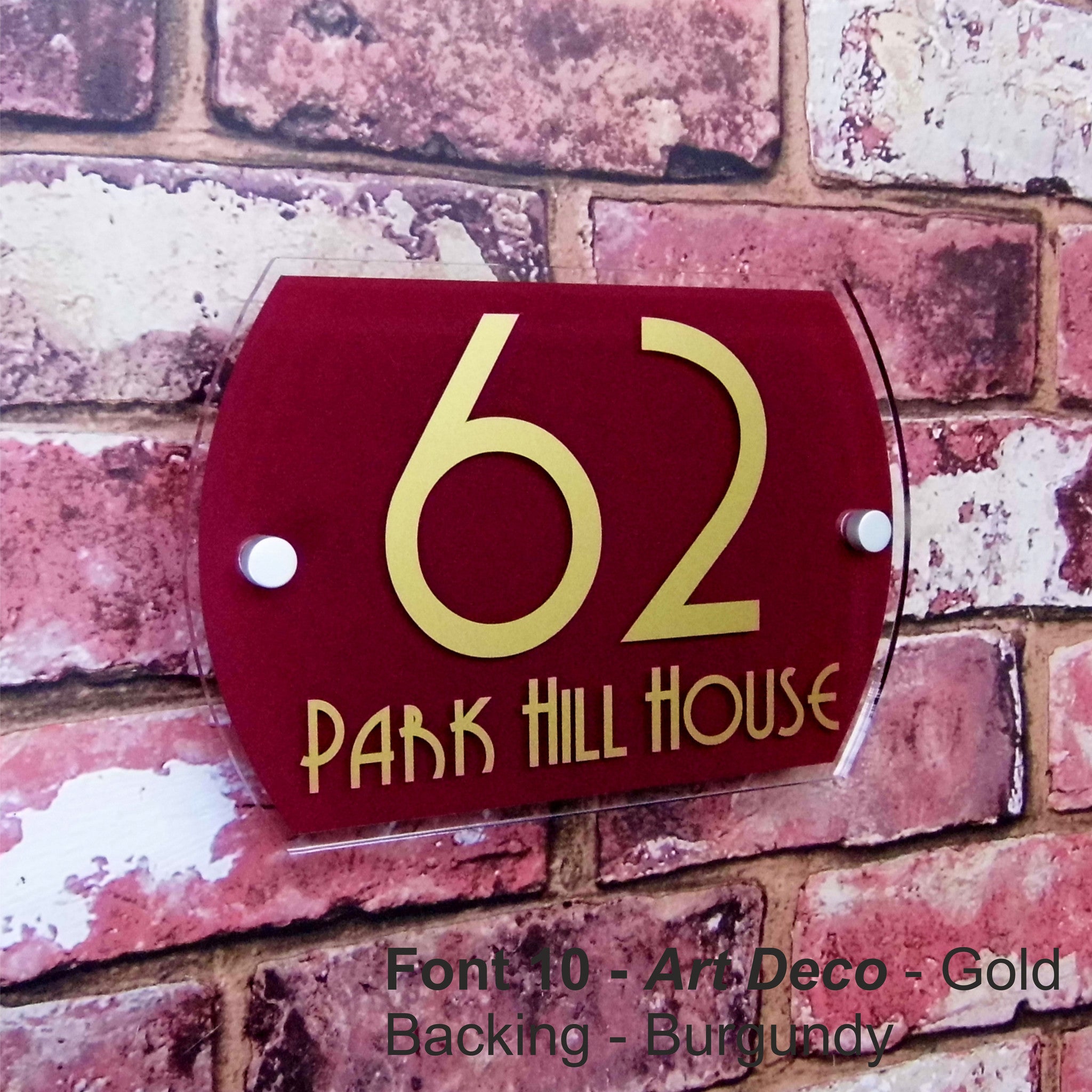 Modern House Sign Door Number Or Home Name Plaque House Sign Solutions