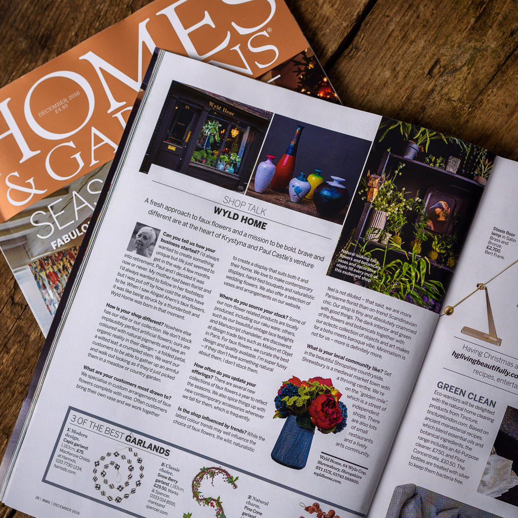 Homes & Gardens Magazine