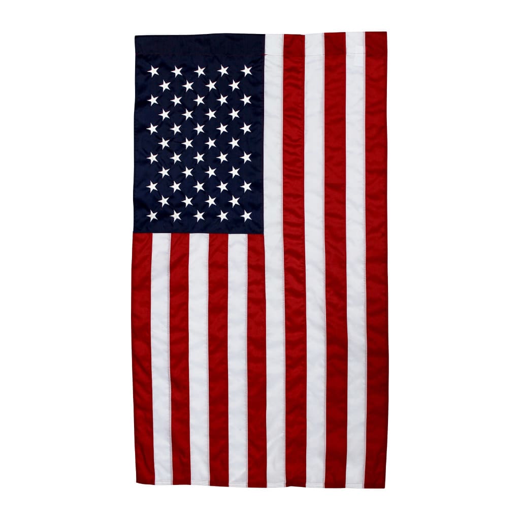 3x5 Ft American Flag With Pole Sleeve 100 Made In Usa Finelineflag