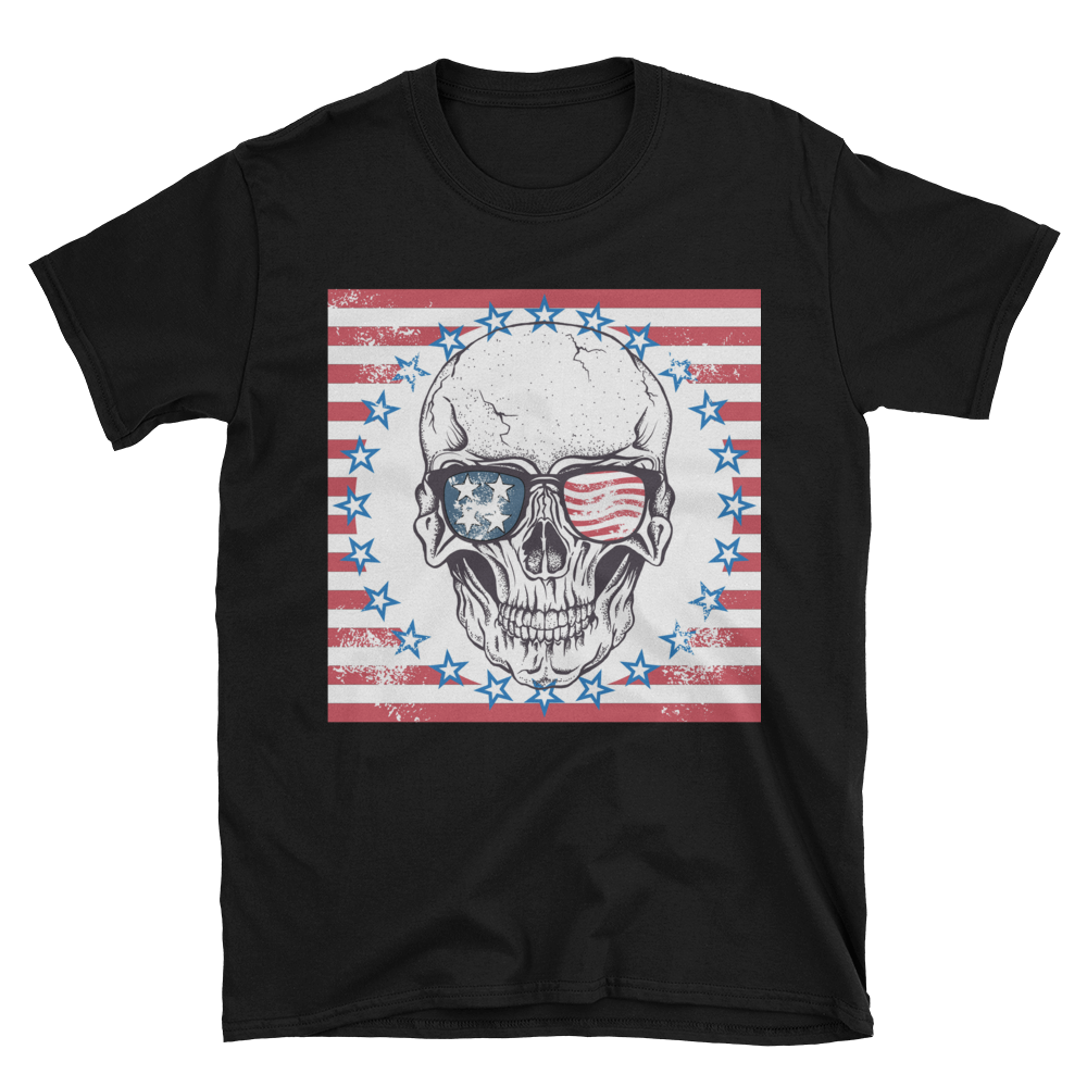 Skull Flag T-Shirt - finelineflag