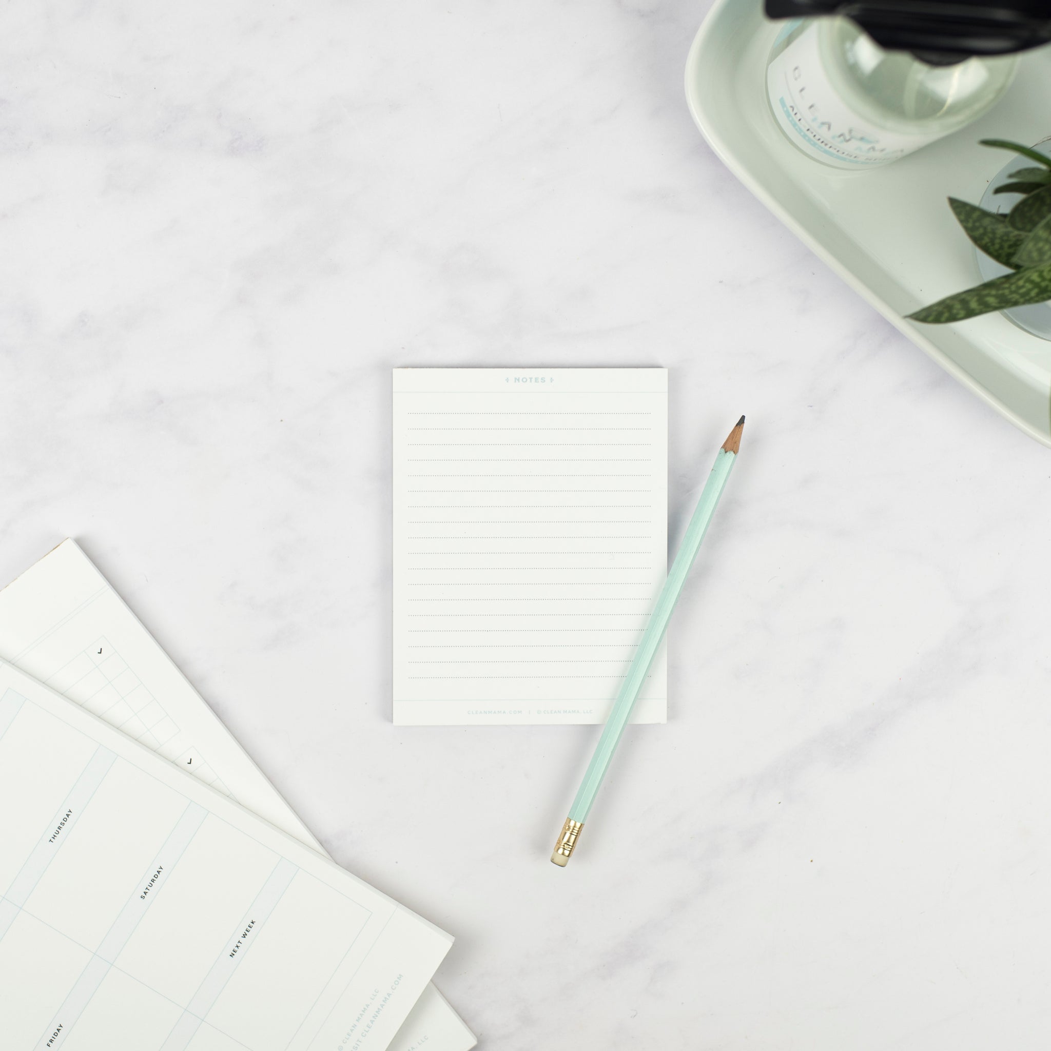 Notes Notepad – Clean Mama