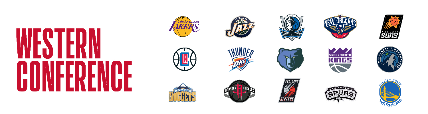 east and west conference nba