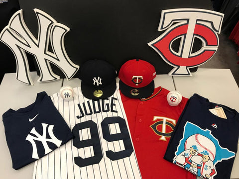 Minnesota Twins vs. New York Yankees Team Merchandise