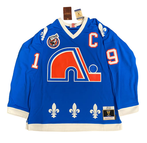 What happened to the unused Nordiques 1996 jerseys after the move