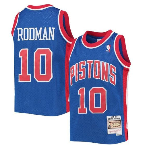  Mitchell & Ness Men's Detroit Pistons Grant Hill Swingman  Jersey, Teal, Medium : Sports & Outdoors