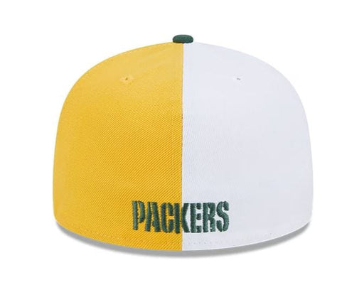 Men's New Era Gold Green Bay Packers Color Pack II 59FIFTY Fitted Hat