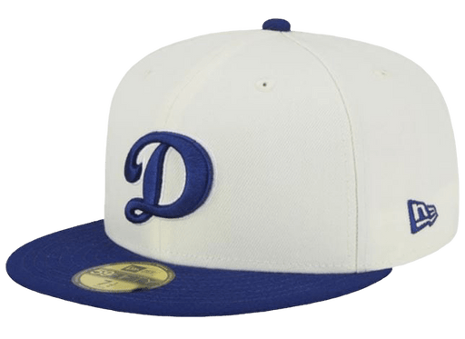 New Era x MLB Off White Brooklyn Dodgers Pinstripe 59fifty Fitted