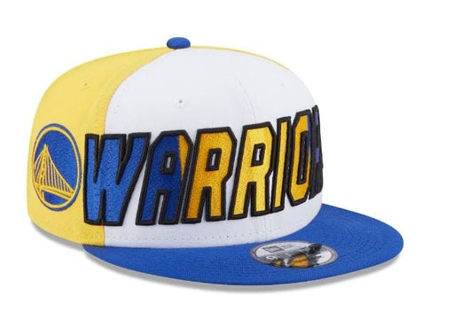 Golden State Warriors Gray/Yellow Fitted Hat SIze 7 1/8 New Era Baseball  Cap NBA