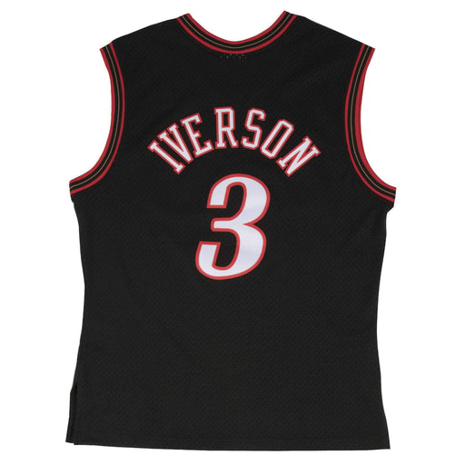 ALLEN IVERSON Jersey SIXERS NBA FINALS - Sz XL Made in USA