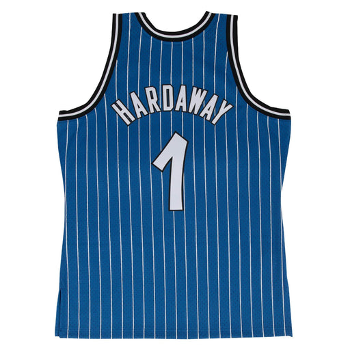 Penny Hardaway Orlando Magic Unsigned White Jersey One Handed Dunk
