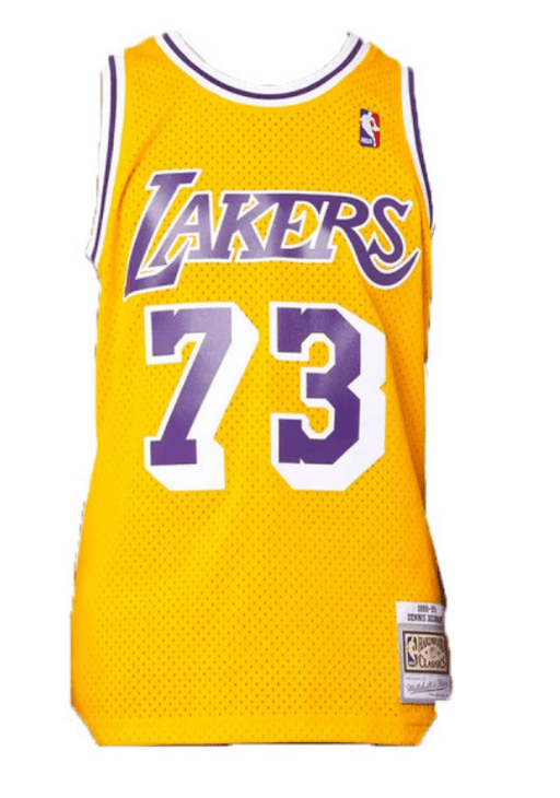 NBA All-Star West Magic Johnson 1991 Authentic Jersey by Mitchell & Ness -  Scarlett - Mens