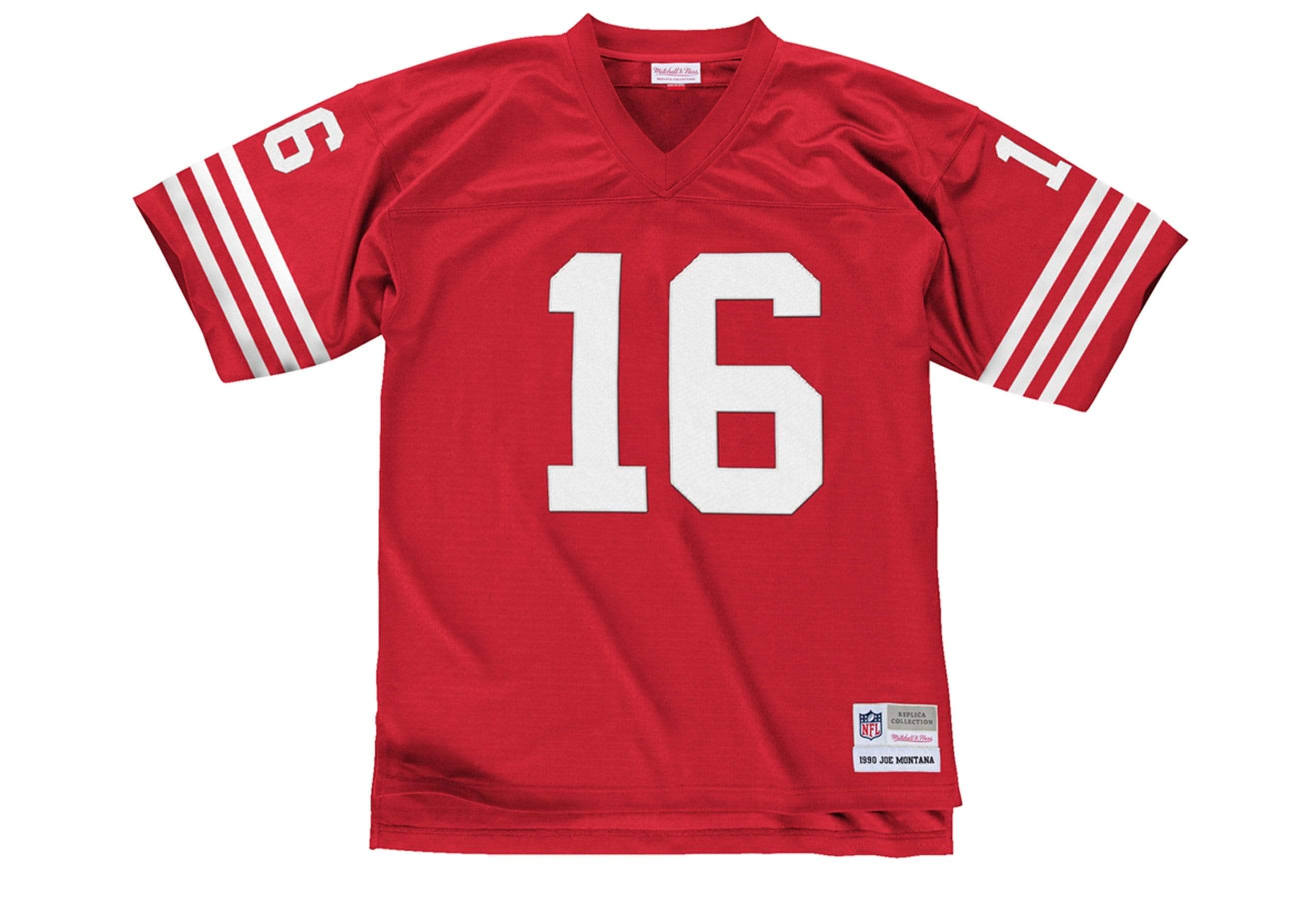 49ers red throwback jersey
