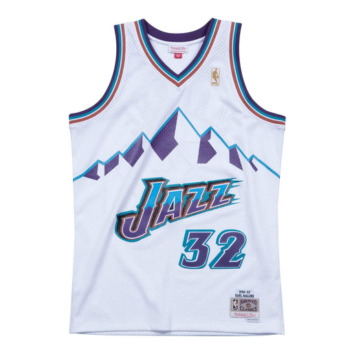 Mitchell & Ness Utah Jazz #32 Karl Malone purple Swingman Jersey