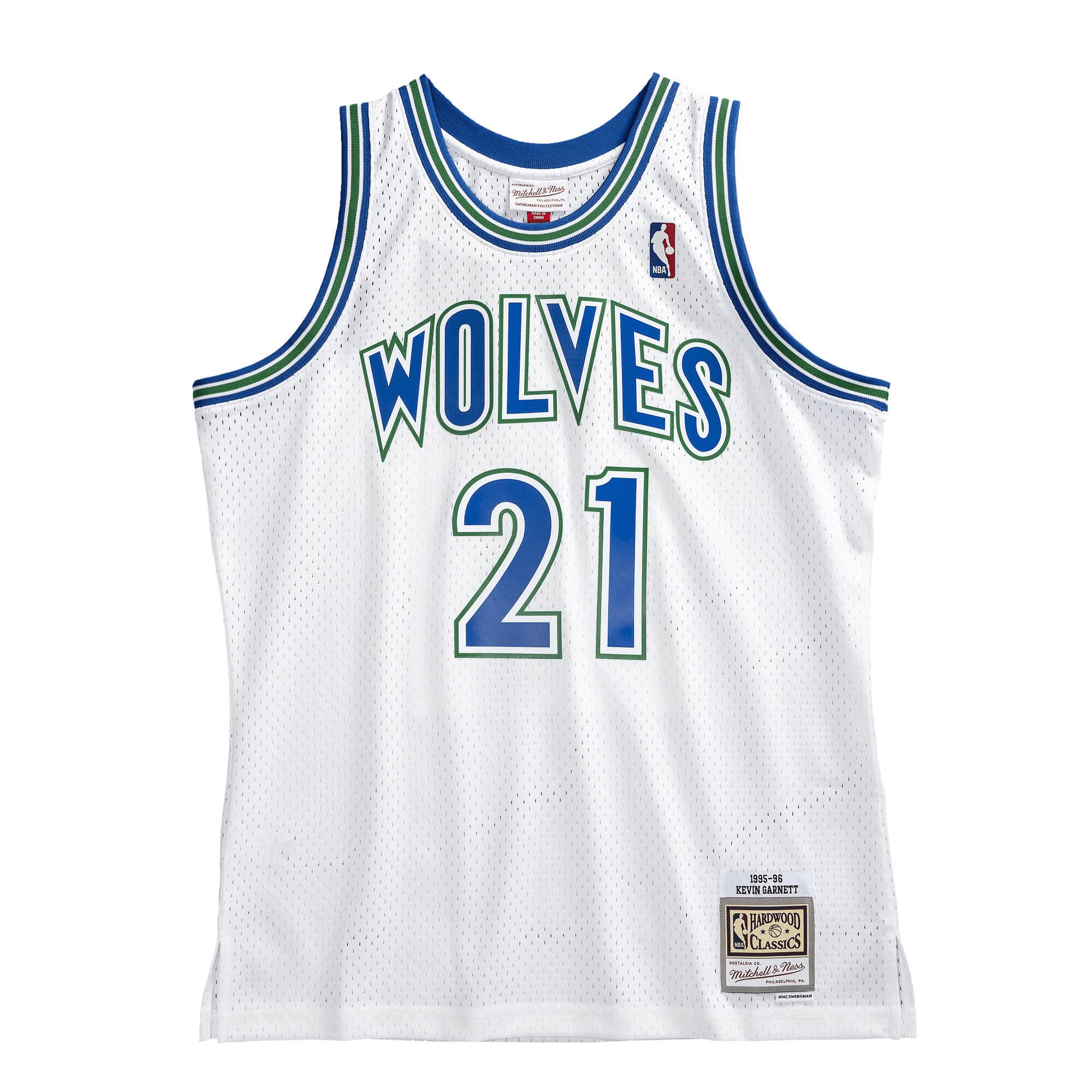 Mitchell & Ness Minnesota Timberwolves #21 Kevin Garnett black Swingman  Jersey