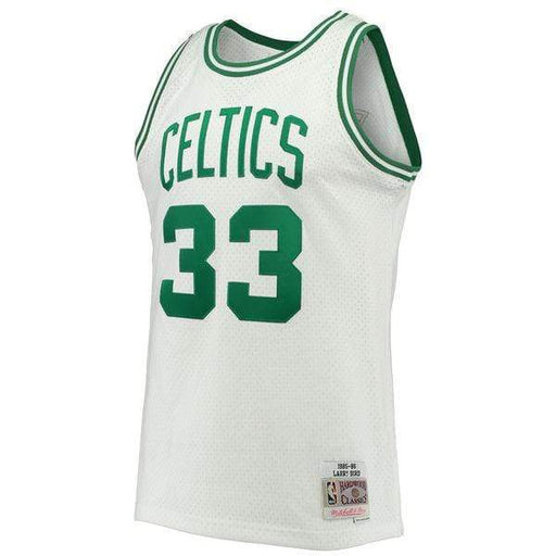 Men 33 Larry Bird Jersey Flora Boston Celtics Jersey Swingman