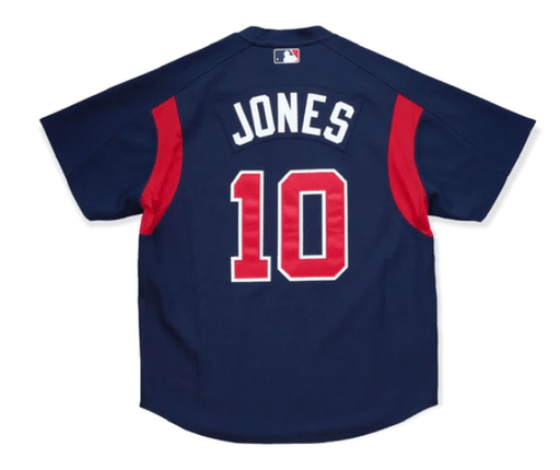 Nike Chipper Jones Jersey - ATL Braves Adult Home Jersey