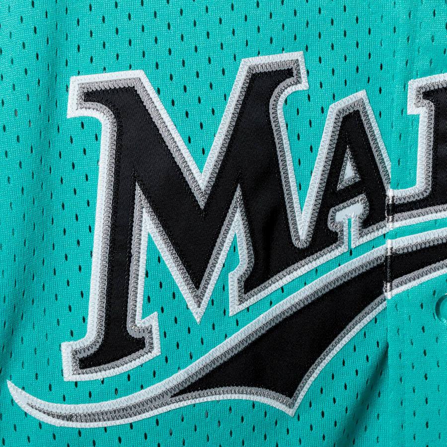 mitchell and ness marlins jersey