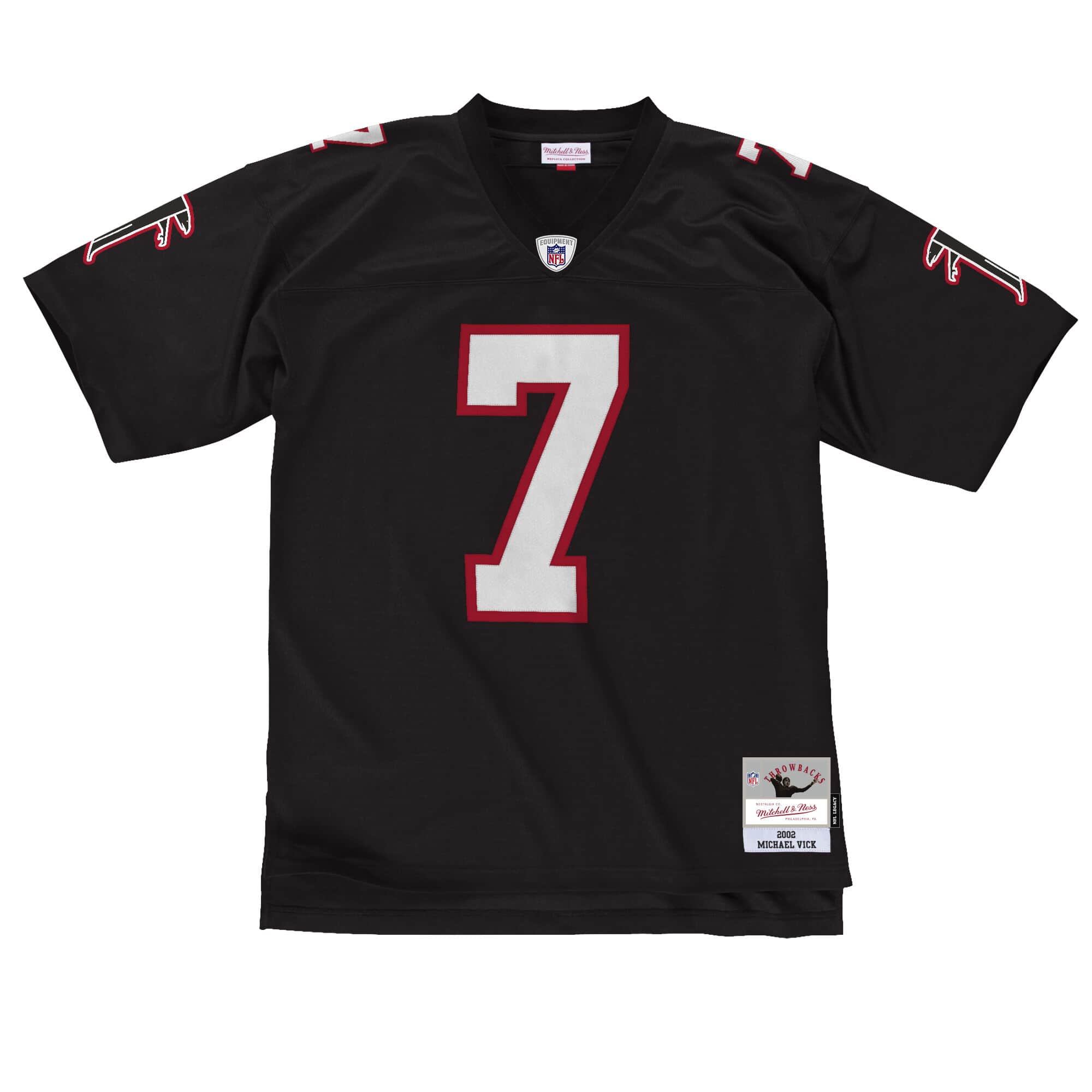 red michael vick jersey
